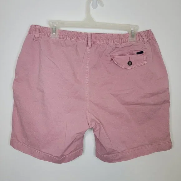 Chubbies Mens Red Originals 7” Shorts Sz XL Regular Fit Stretch Elastic Waist - Picture 4 of 13